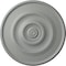 Ekena Millwork Traditional Reece Ceiling Medallion (Fits Canopies up to 5 7/8"), 24 3/8"OD x 1 1/8"P, Primed White CM24RE - alternate 1